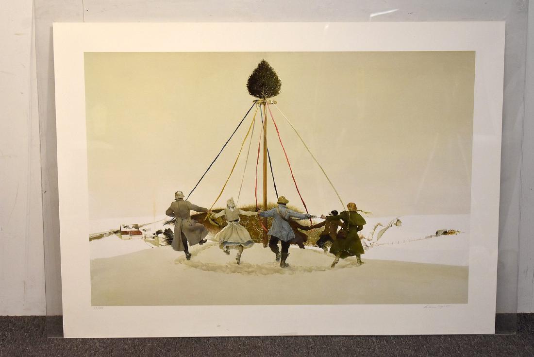 Andrew Wyeth Print, Snow Hill Nov 16, 2018 Briggs Auction, Inc. in PA