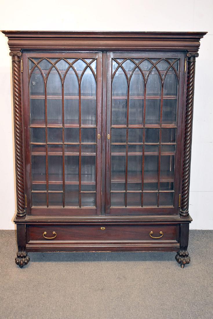 American Mahogany Bookcase (1 of 3)