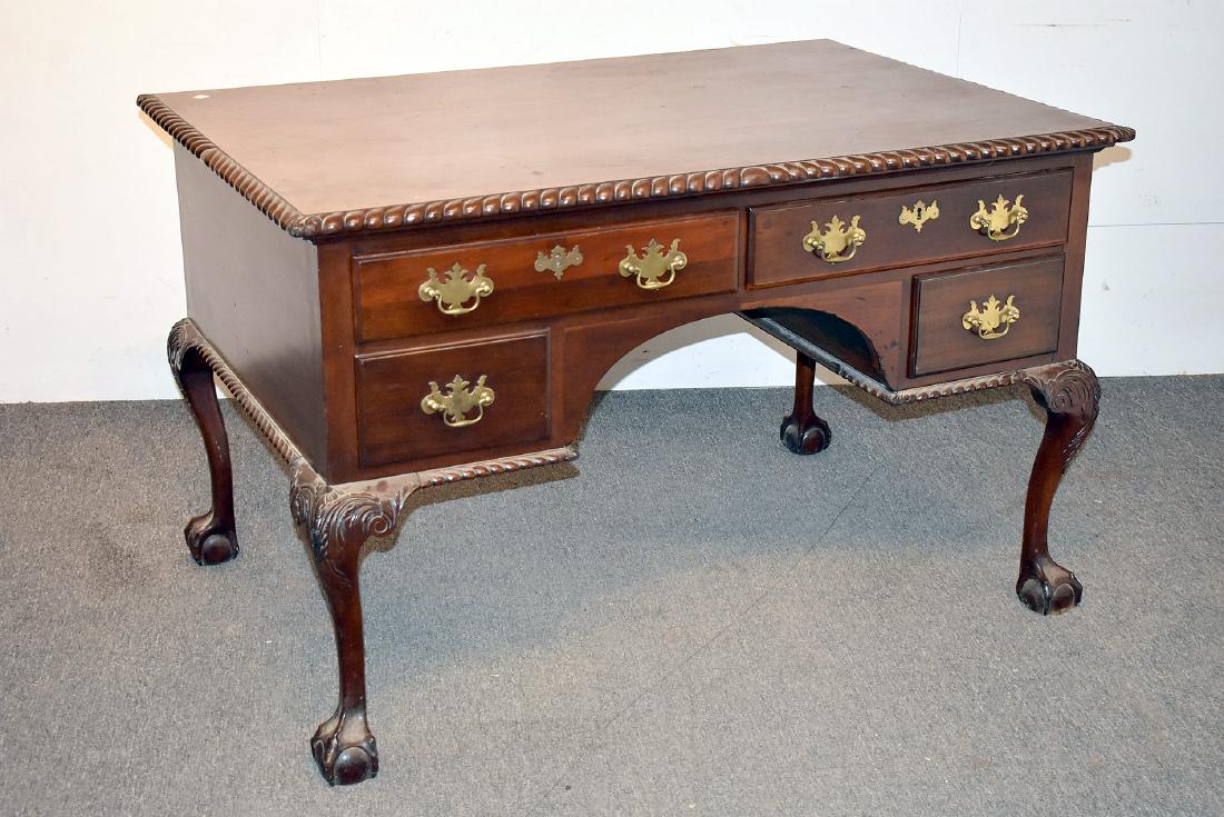 Chippendale Style Partners Desk (1 of 3)