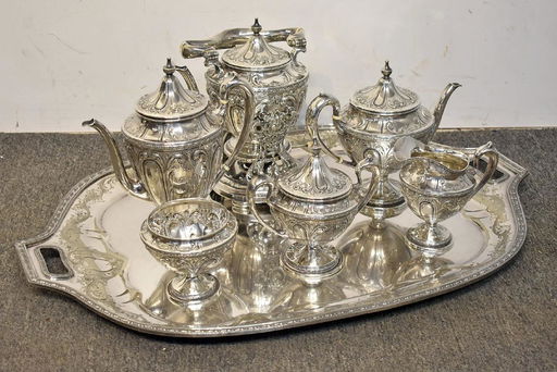 A Stowell Co Sterling Coffee Tea Service Feb 15 2019 Briggs Auction Inc In Pa