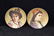 Pair of Vienna Porcelain Portrait Cabinet Plates