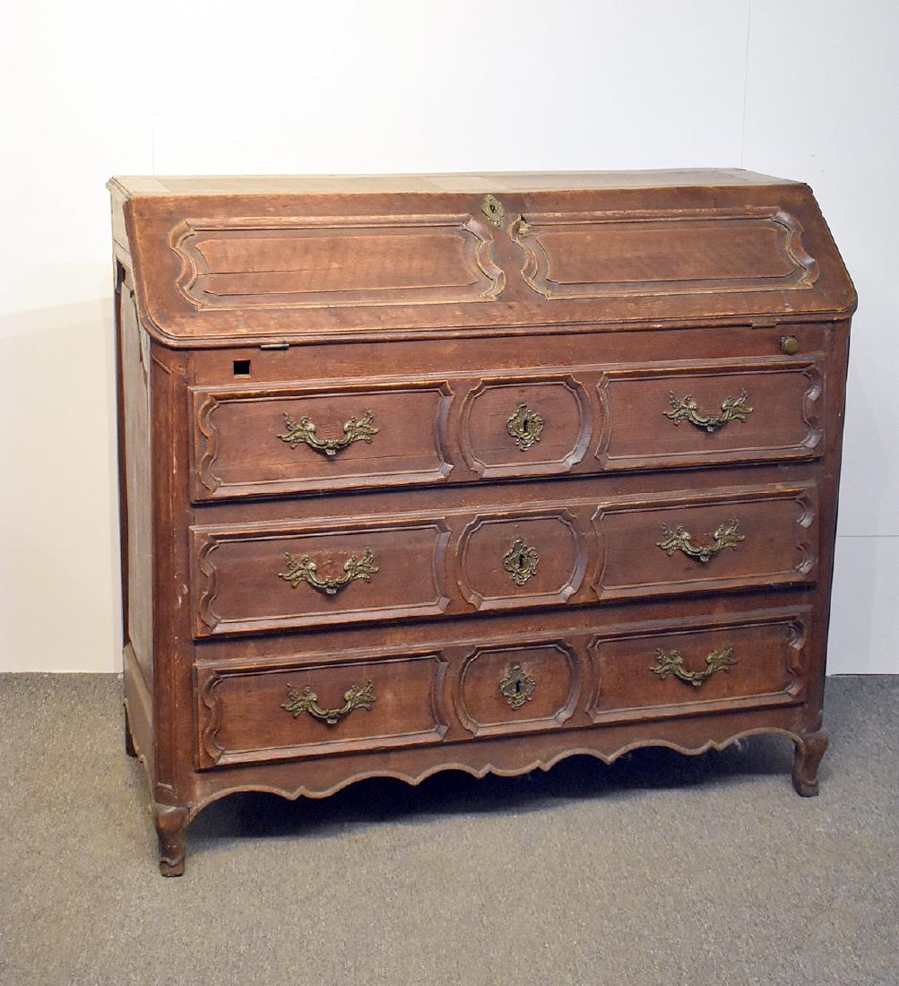 French Louis XV Slant-Lid Desk (1 of 4)