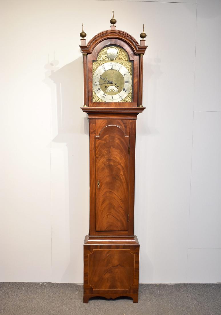 Georgian Mahogany Tall Case Clock (1 of 6)