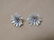 Pair of Freshwater Pearl & Diamond Earrings