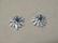 Pair of Freshwater Pearl & Diamond Earrings - 2
