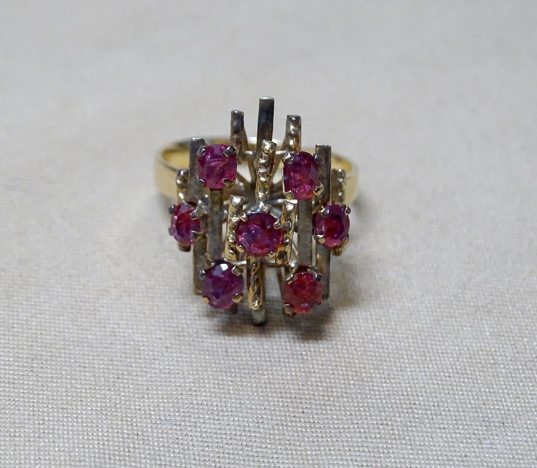 Gold and Ruby Ring (1 of 3)