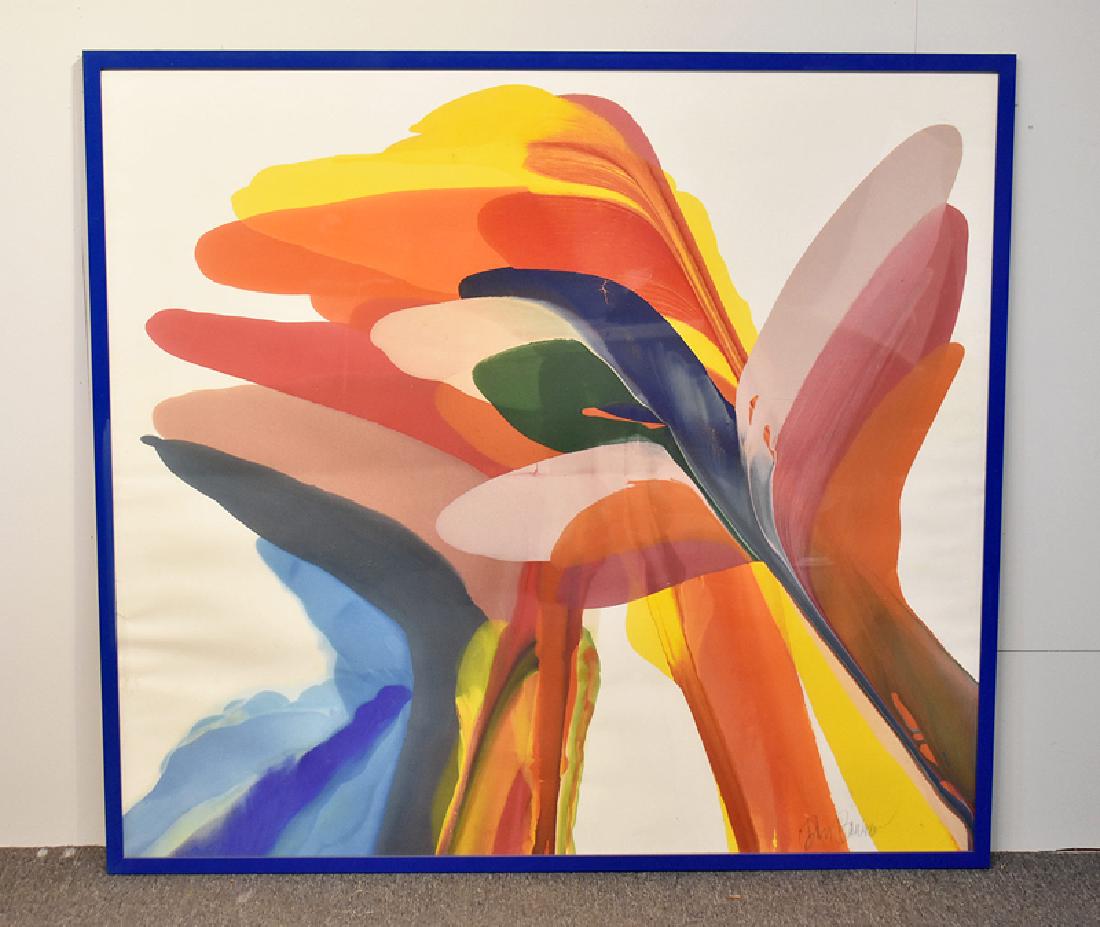 Don Bowman. Watercolor, Untitled Abstract (1 of 3)