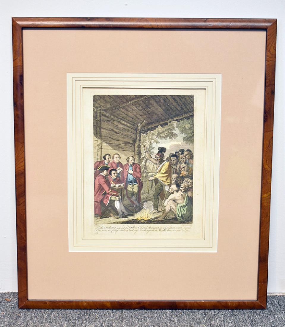 Native American Scene Engraving (1 of 3)