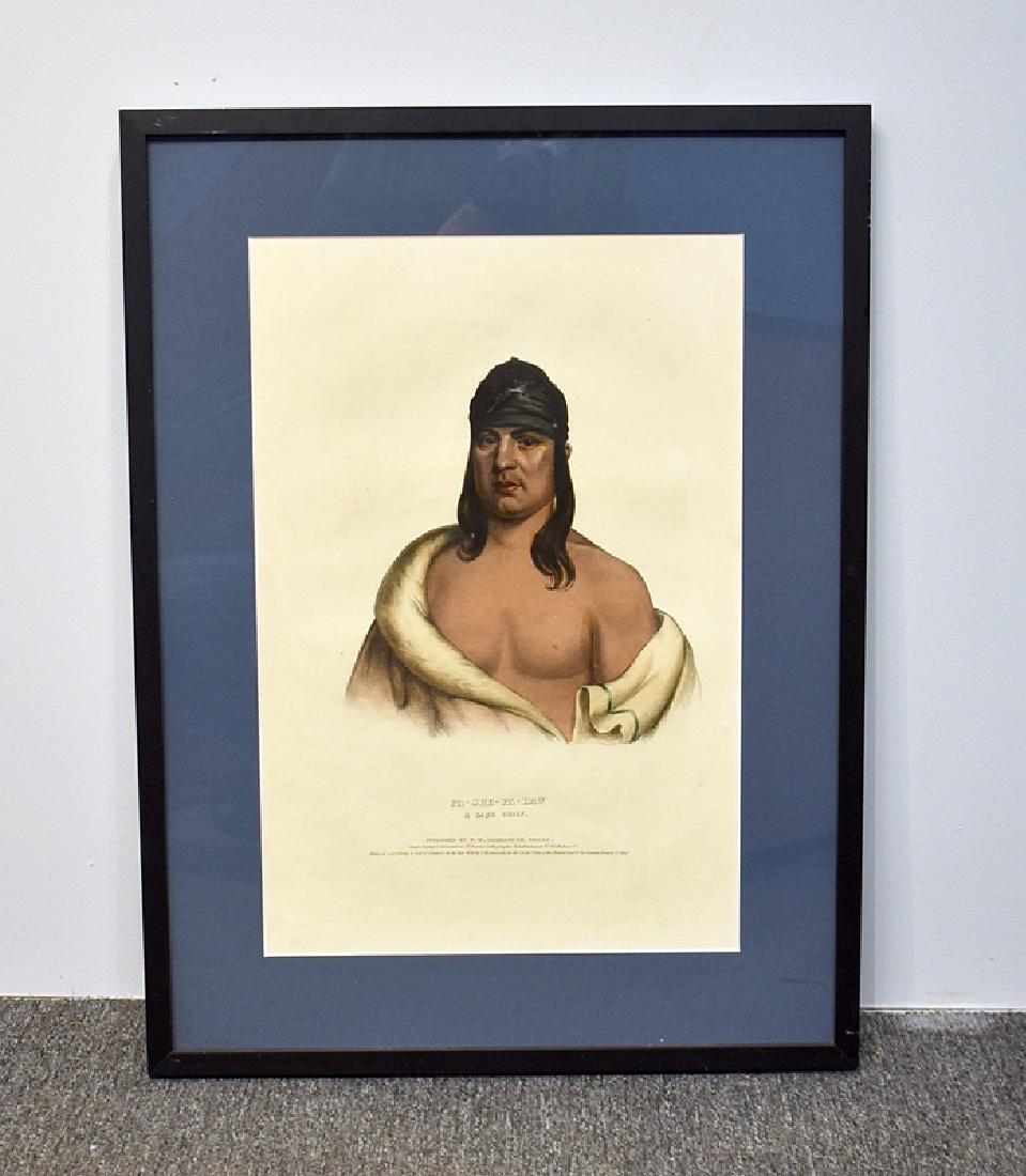 McKenney & Hall Lithograph, Pa-She-Pa-Haw (1 of 2)