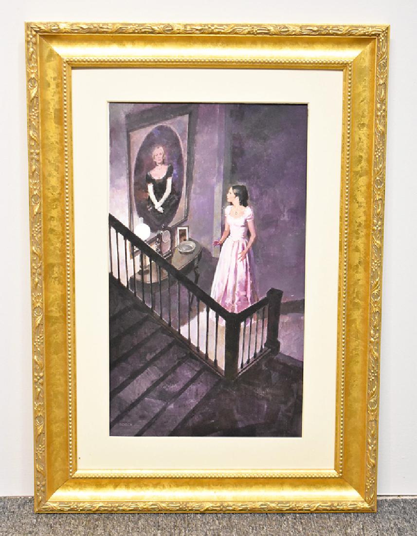 Bosch. Watercolor/Gouache Illustration, Doubt (1 of 4)