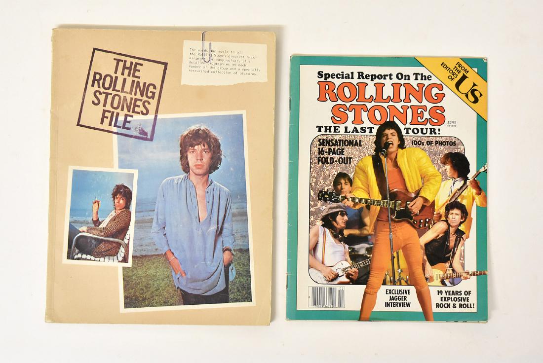 Rolling Stones Poster Book and Song Book (1 of 2)
