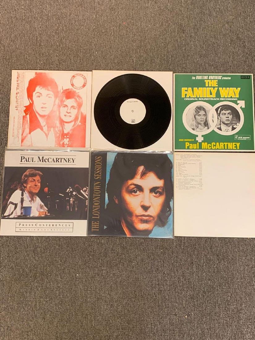 13 Paul McCartney LPs: A grouping of 13 Paul McCartney LPs. Bootlegs, live recordings, unreleased tracks.