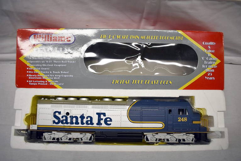 MTH Premier EMD F-7 A&B Unit Diesel engines – Gulf Mobile & Ohio