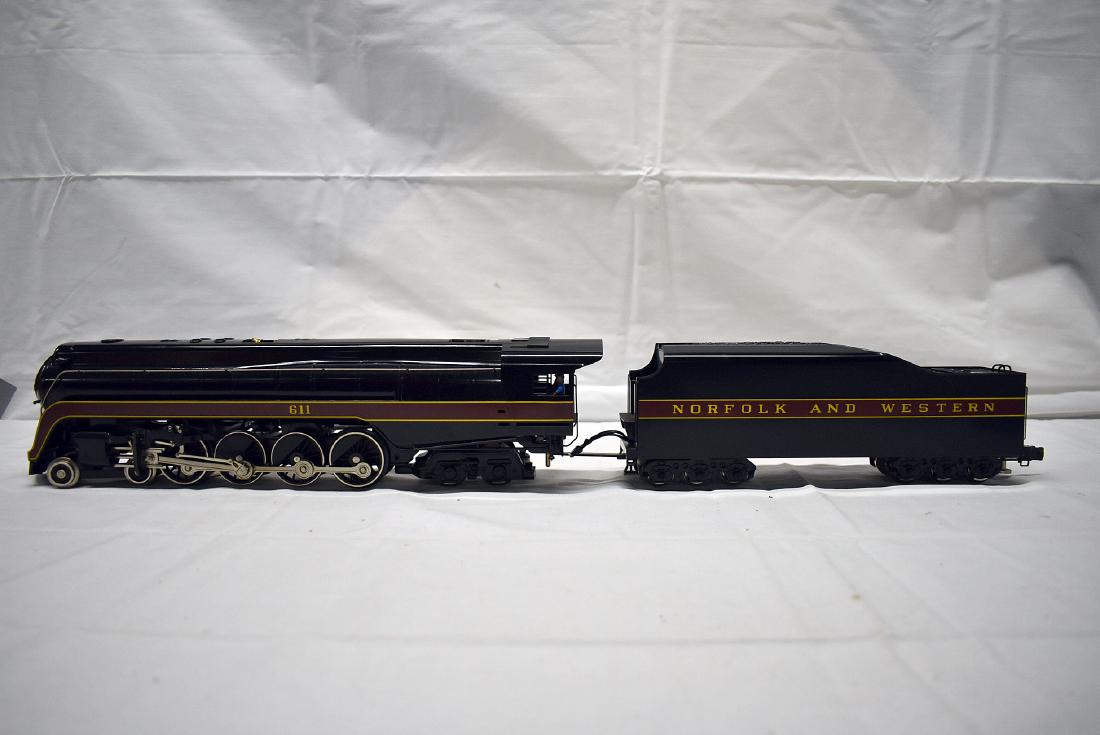 Williams Norfolk & Western Engine and Tender: Williams Norfolk & Western Engine #611 and Tender.