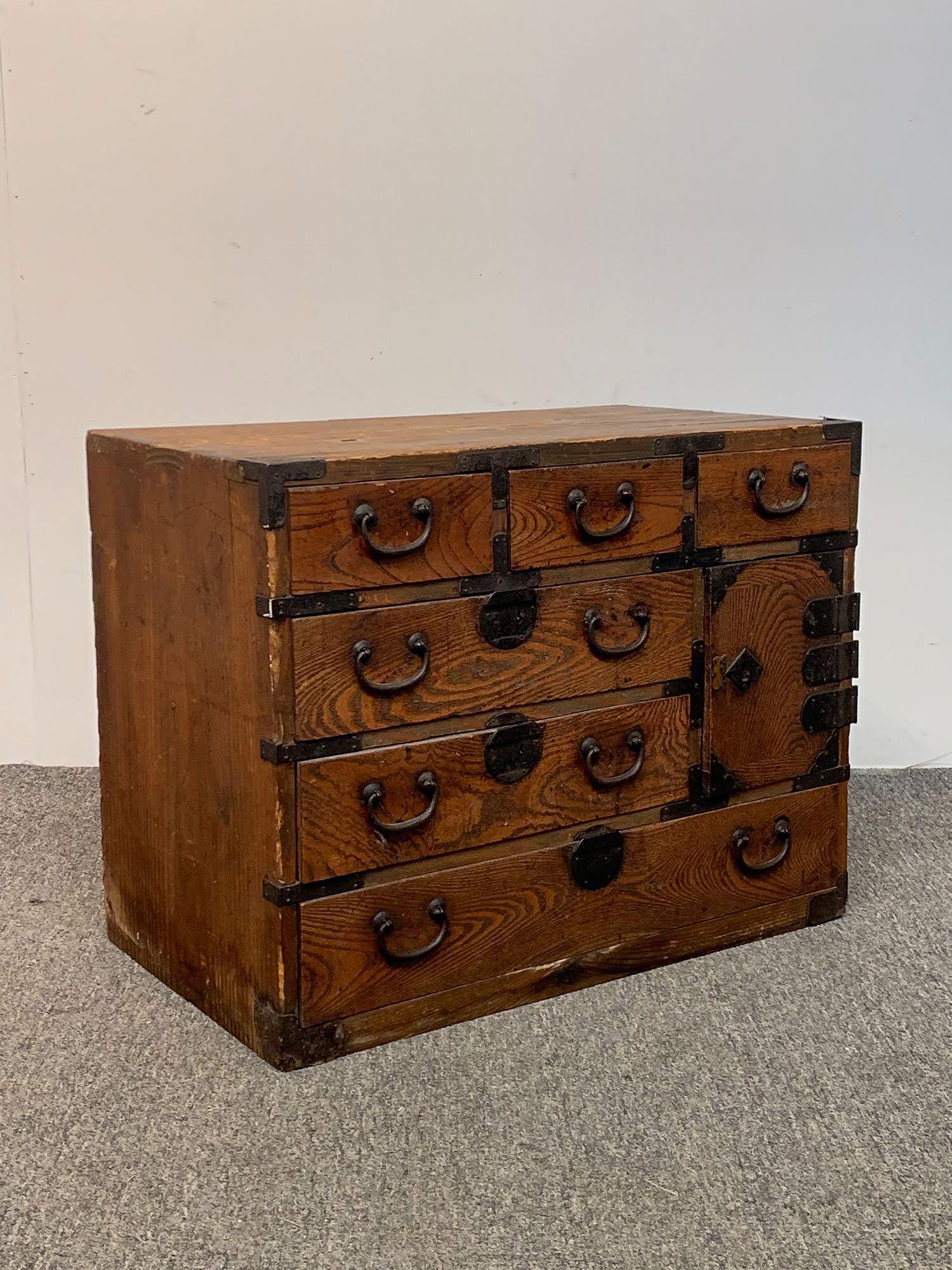 Small Japanese Tansu Cabinet (1 of 4)