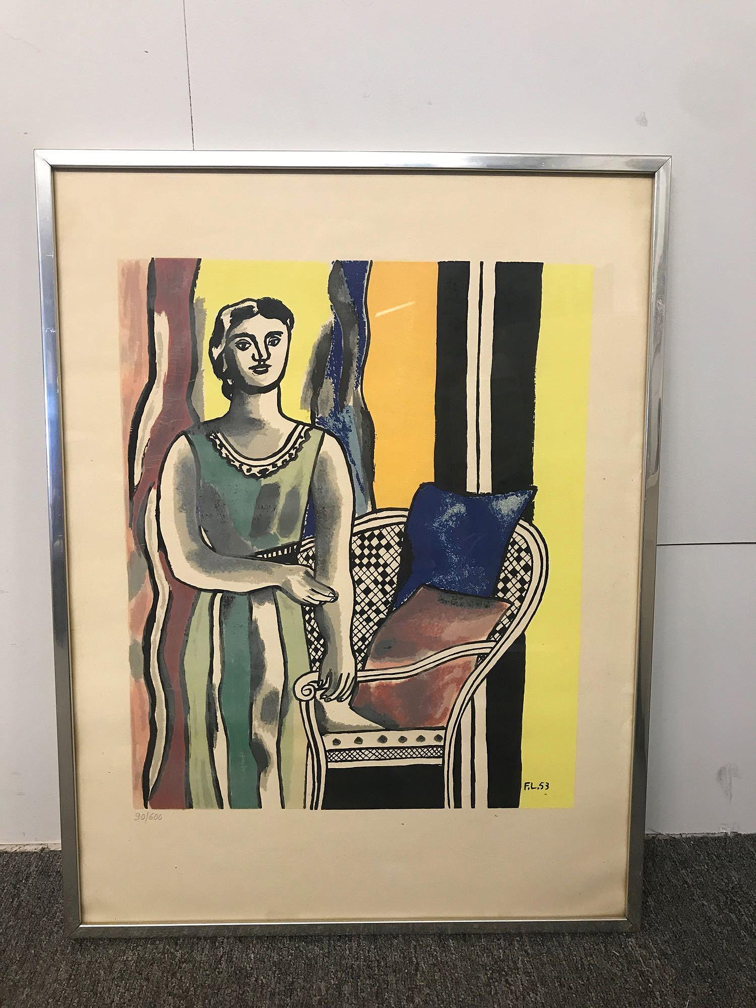 After Fernand Leger. Color Lithograph Plate (1 of 4)