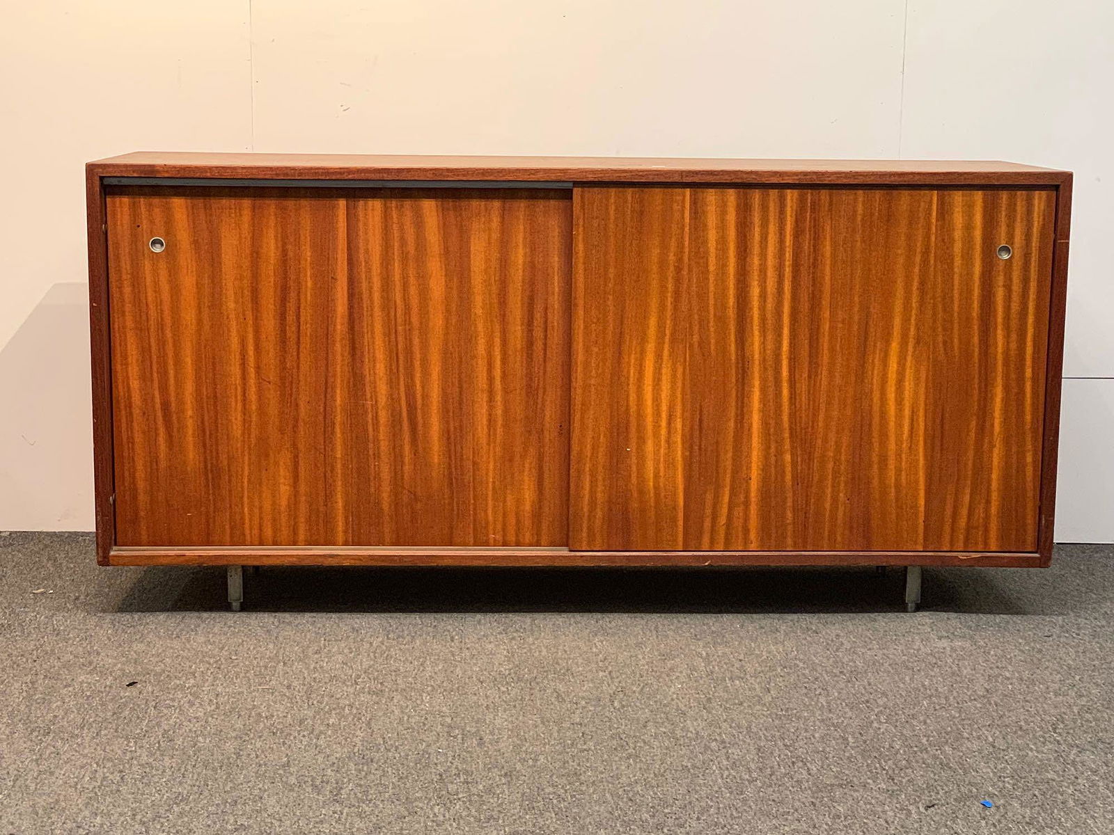 American Modern Sliding Door Credenza (1 of 7)