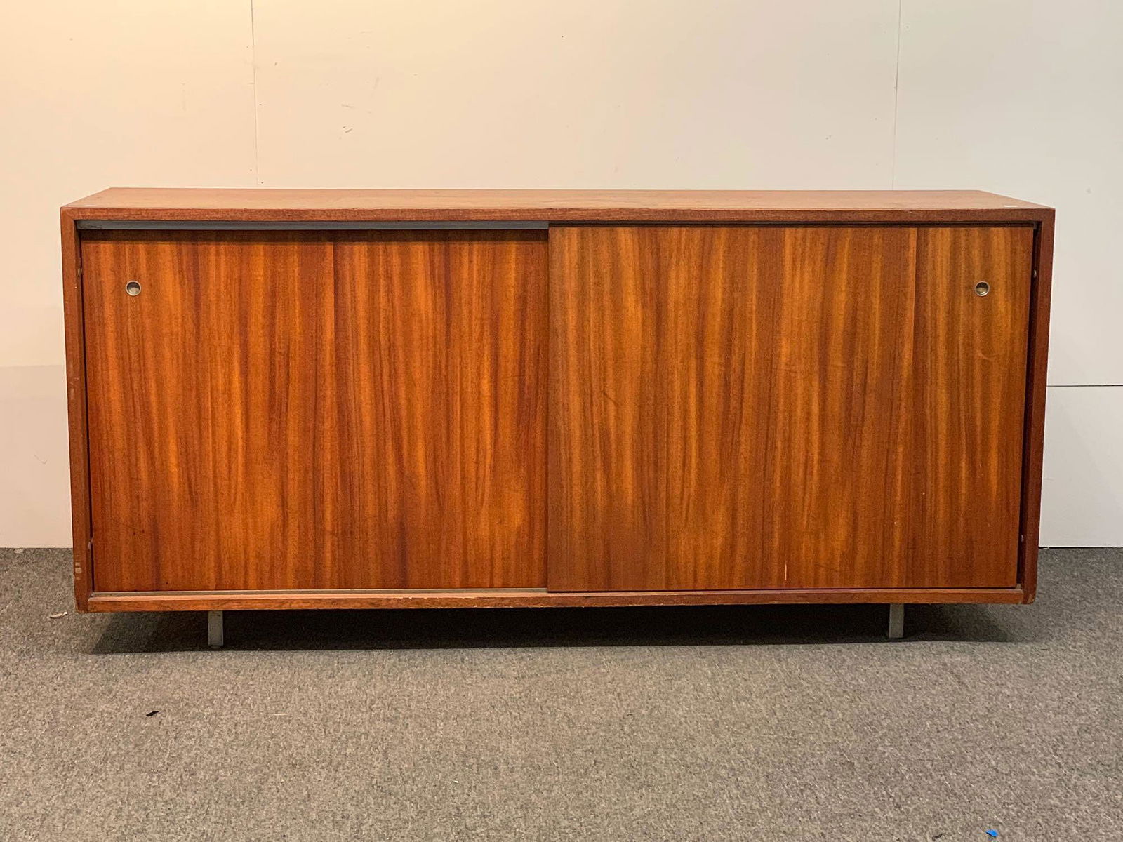 American Modern Sliding Door Credenza (1 of 6)