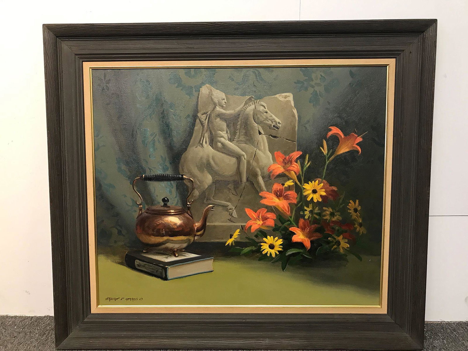Herbert E. Abrams. Oil on Canvas, Still Life (1 of 6)
