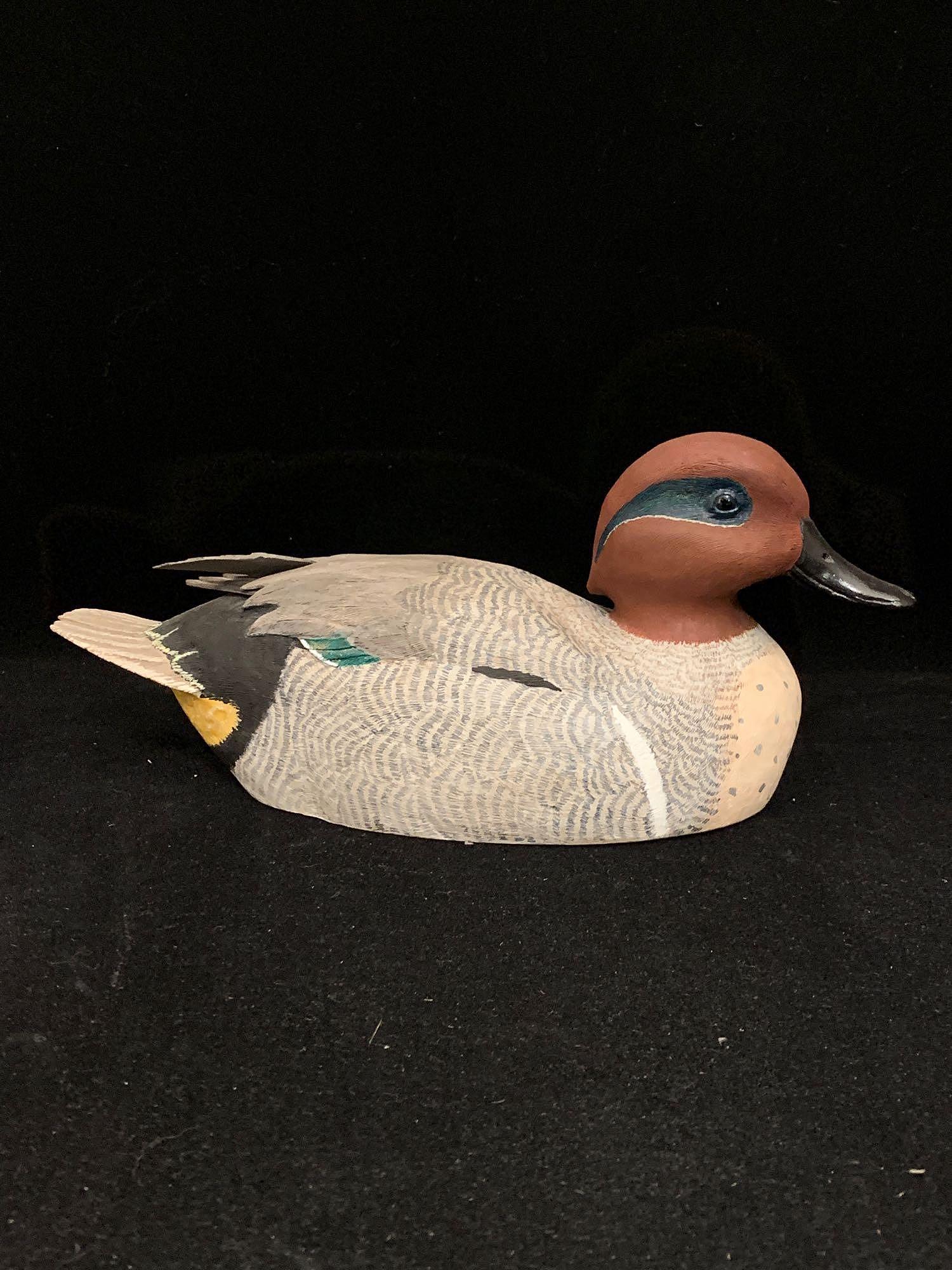 Green Wing Teal Decoy (1 of 3)