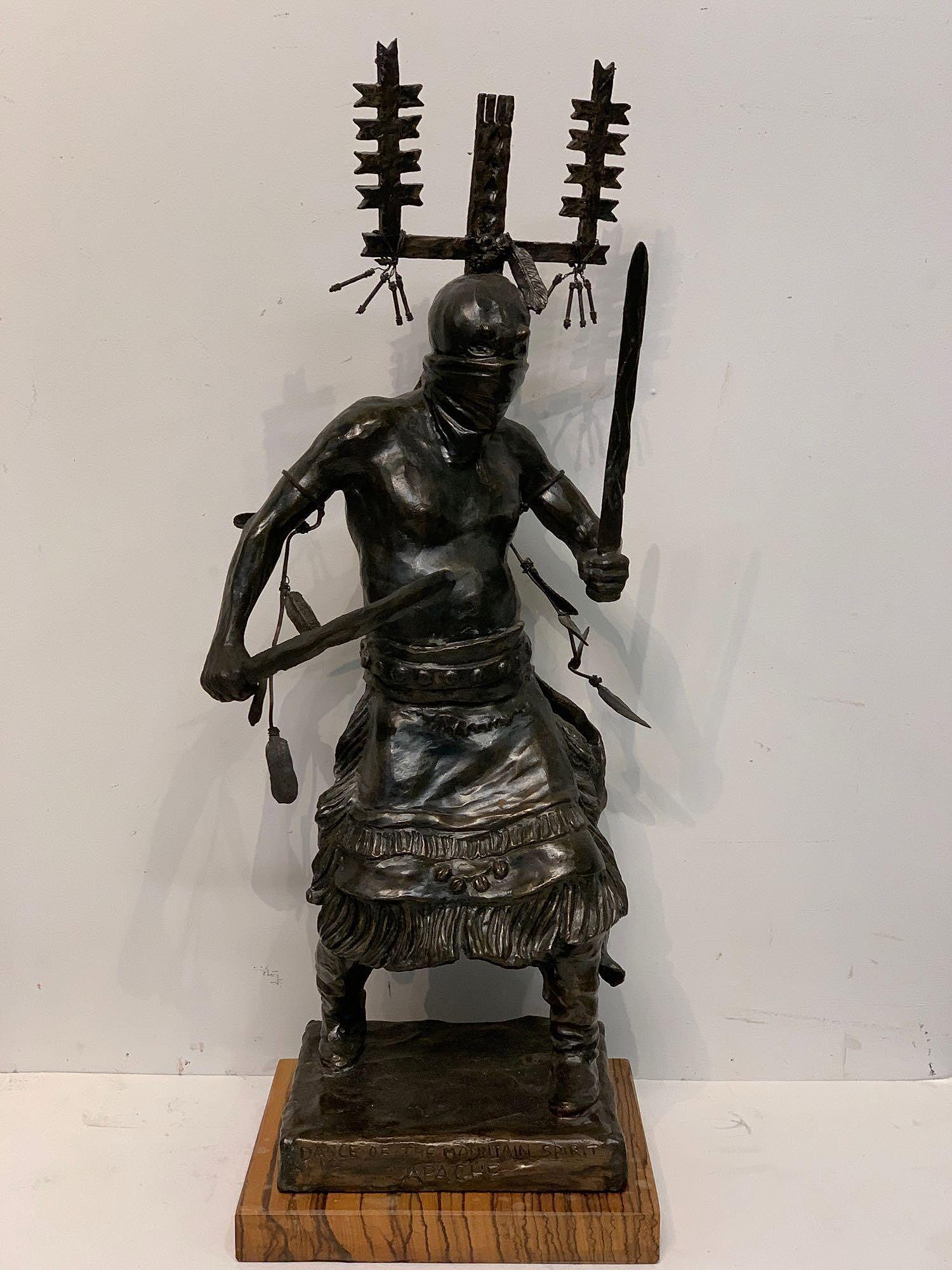 Tom Knapp Bronze Sculpture. Dance Of The Mountain (1 of 6)