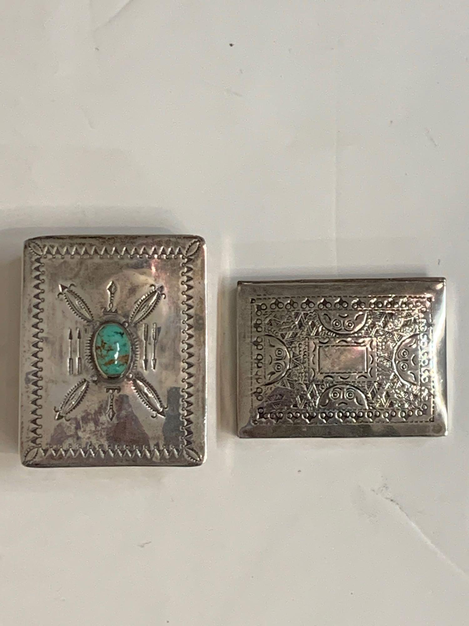 Two Silver Trinket Boxes (1 of 5)