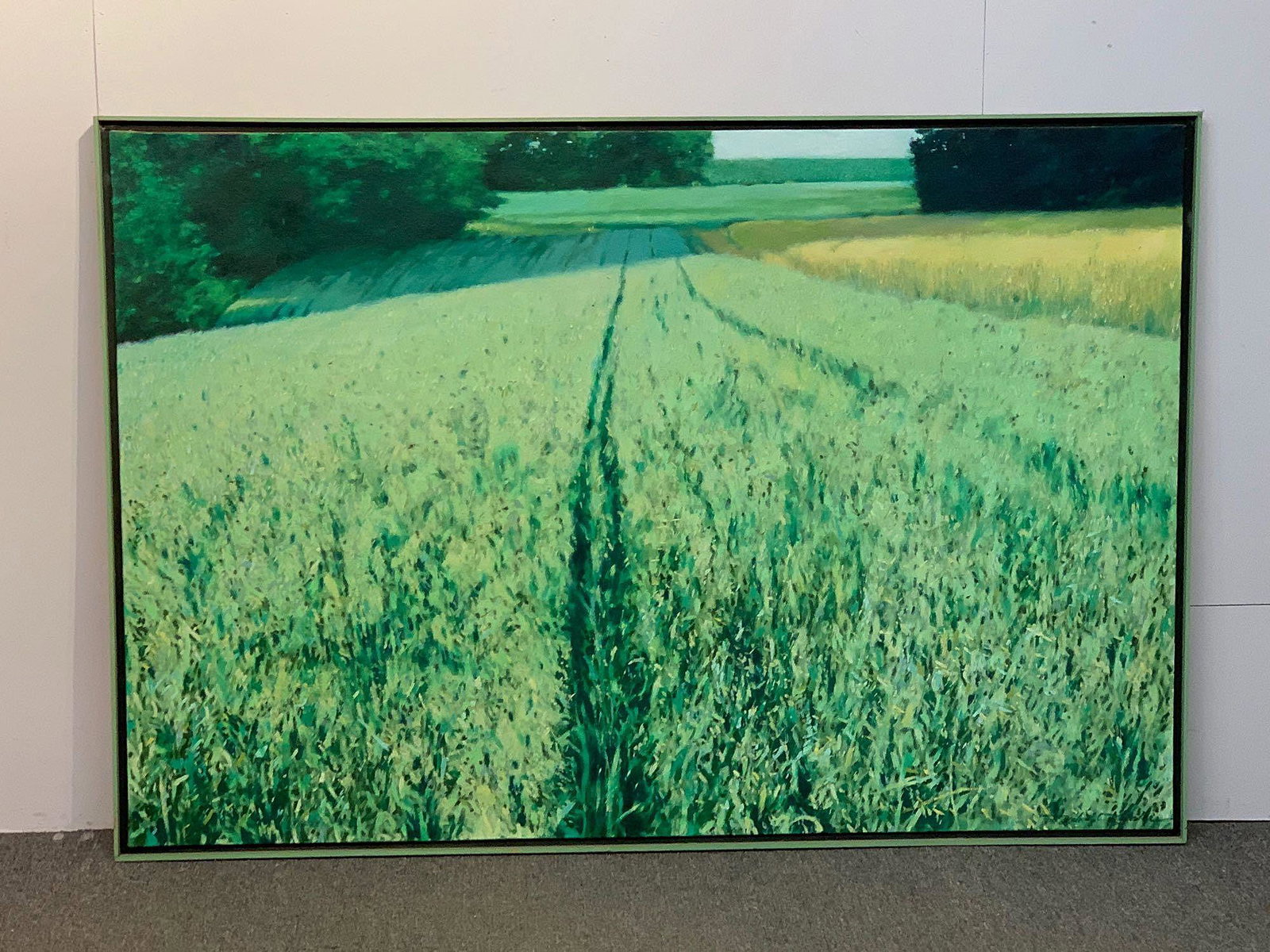 Michael Kessler Oil on Canvas. Farm Landscape (1 of 4)