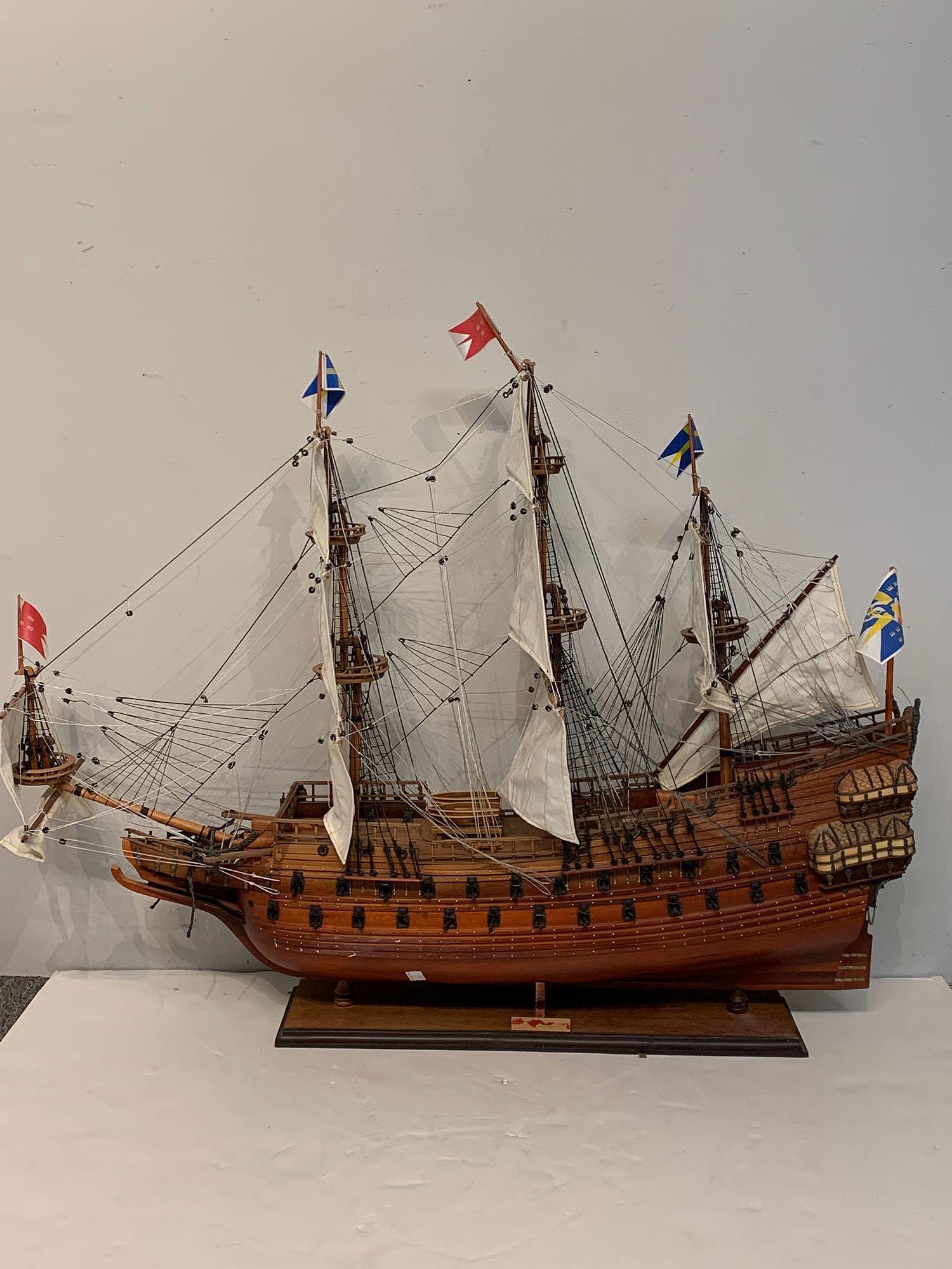 Large Galleon Ship Model (1 of 5)