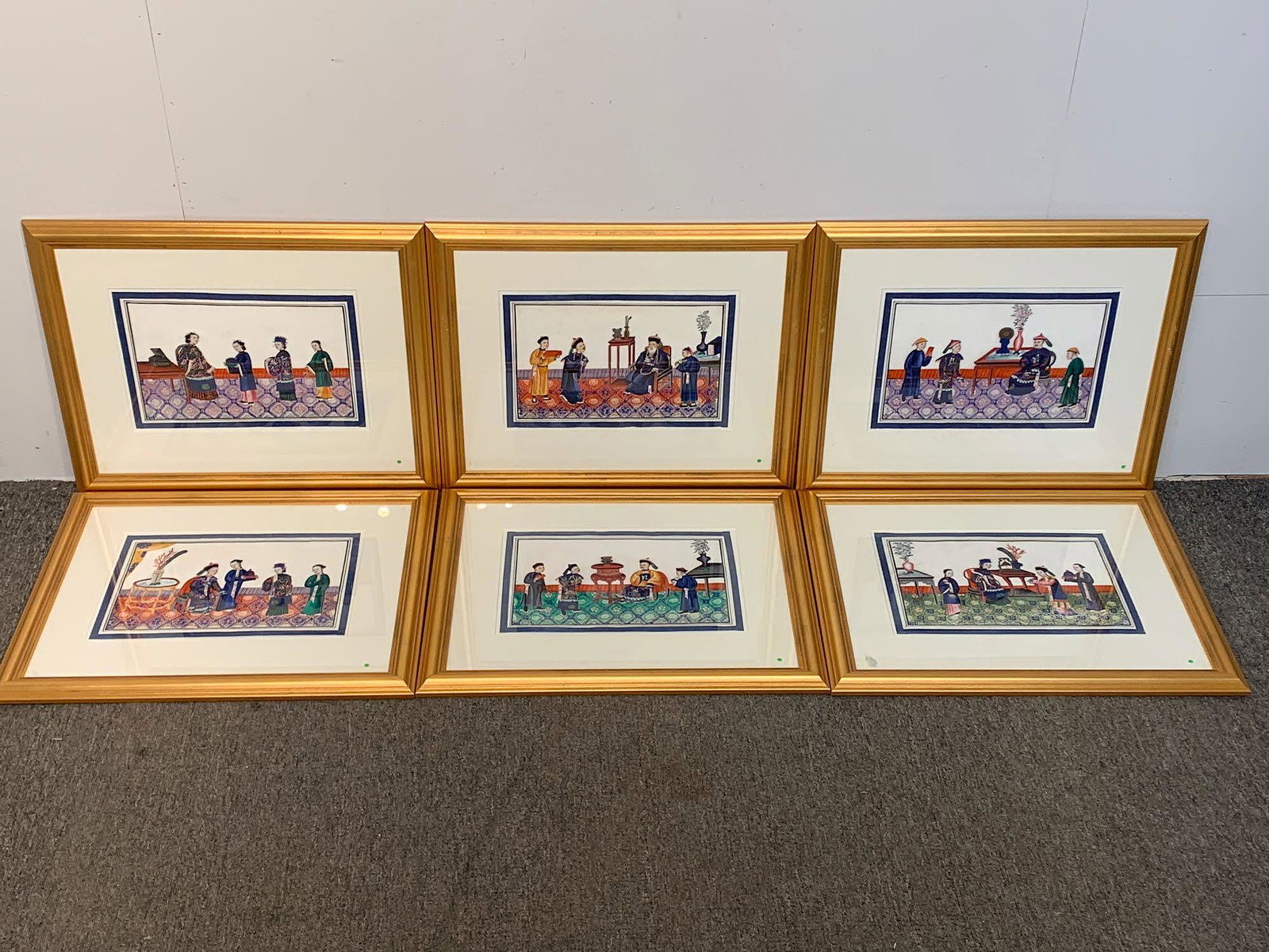 Six 19th Century Chinese Pith Paintings (1 of 5)