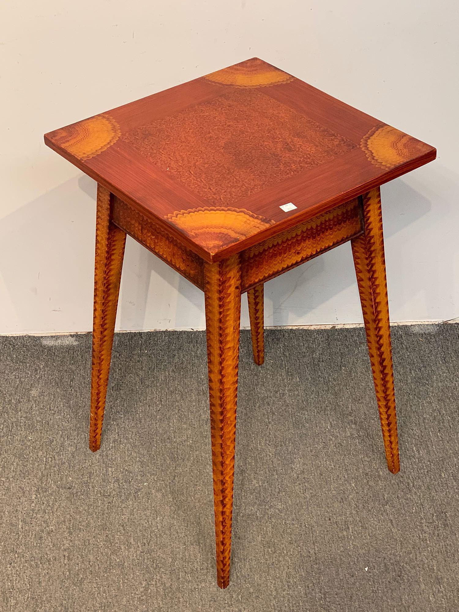 John Godillot Grain Painted Stand (1 of 3)