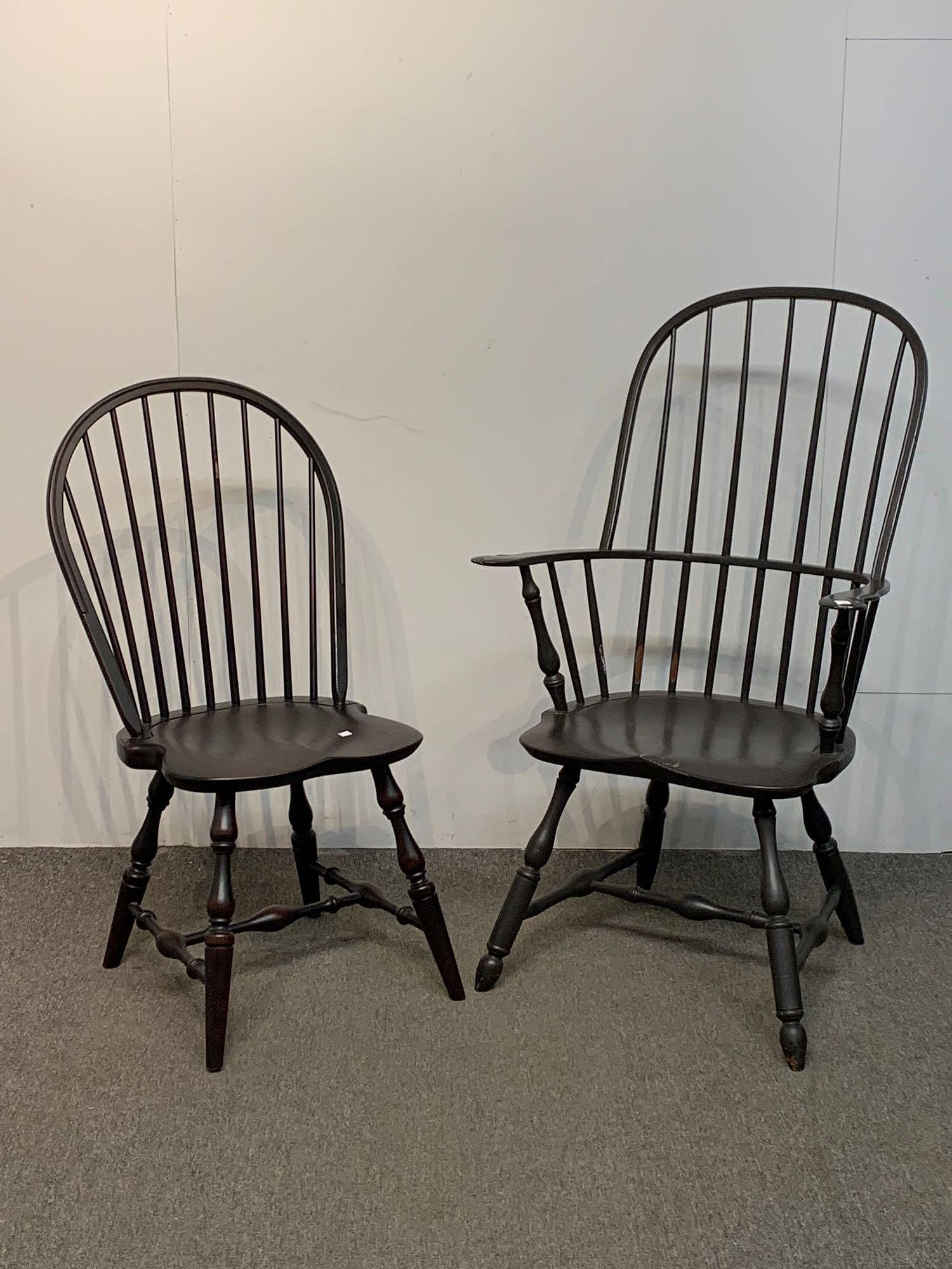 Two Contemporary Windsor Chairs (1 of 4)