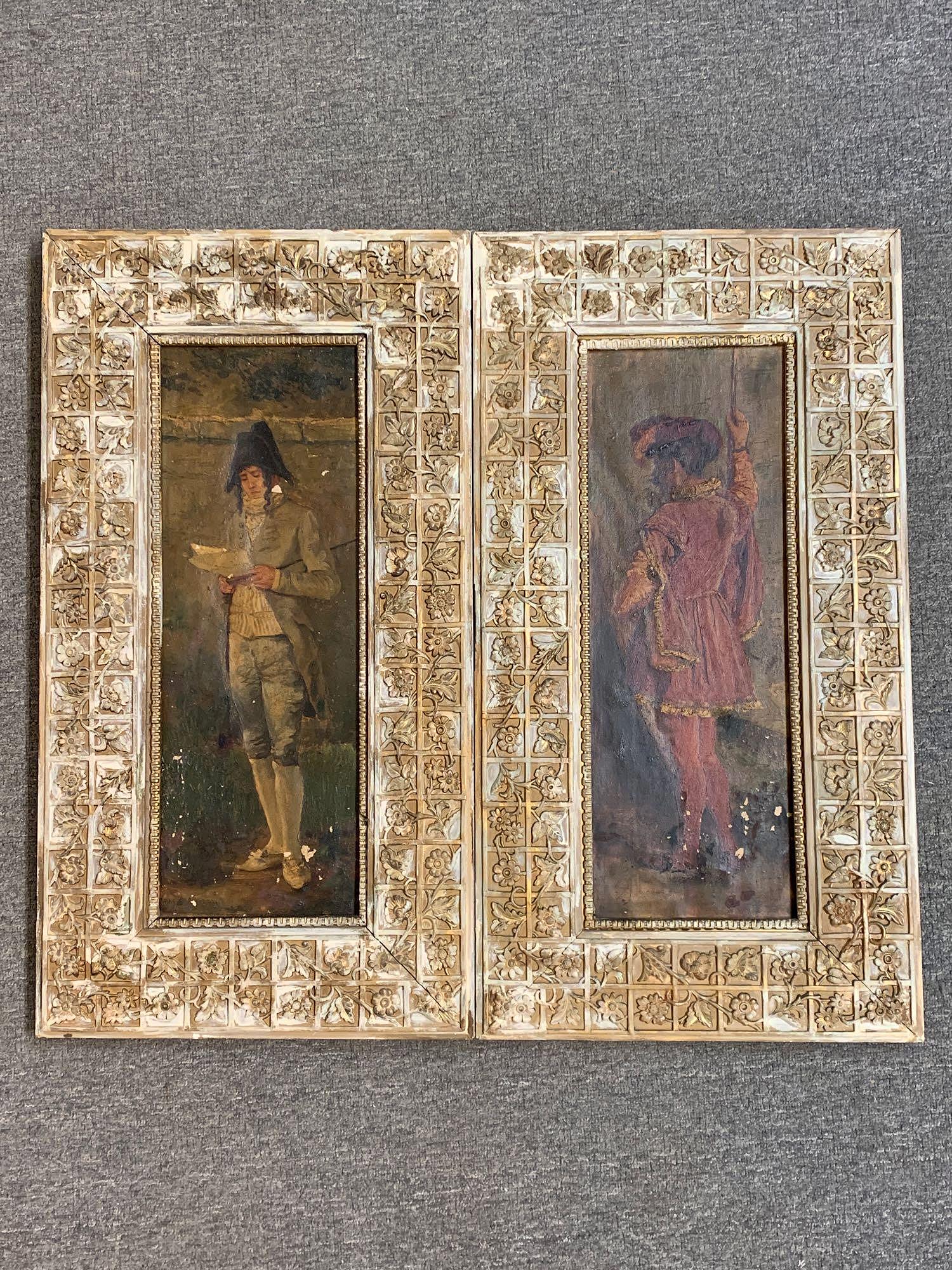 Pair Of Charles Courtney Curran Portraits (1 of 7)