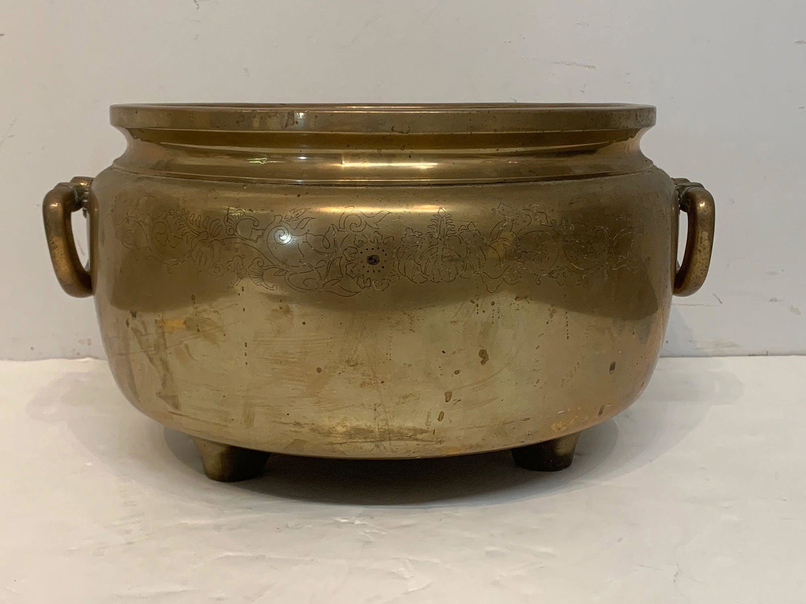 Chinese Brass Censer (1 of 6)