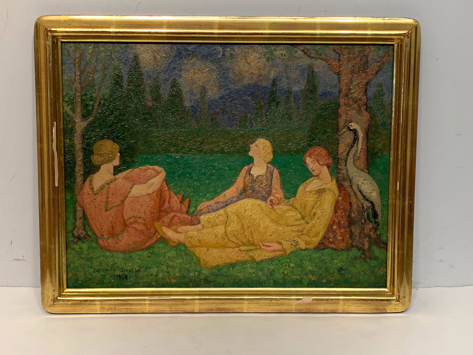 Sulamith Sokolsky. Oil on Panel, Landscape (1 of 5)