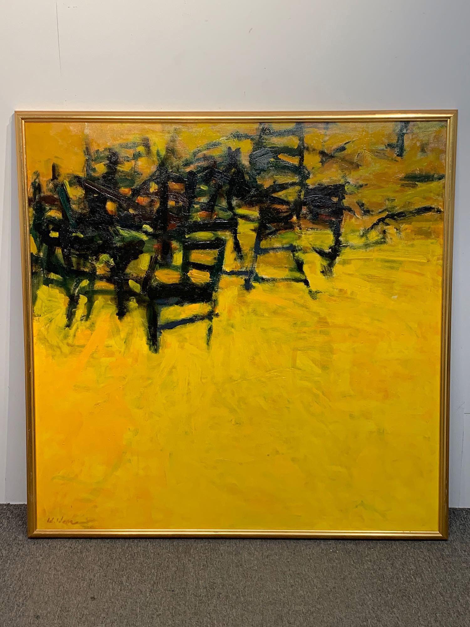 Hyunsoo Han. Oil on Canvas, Abstract (1 of 4)