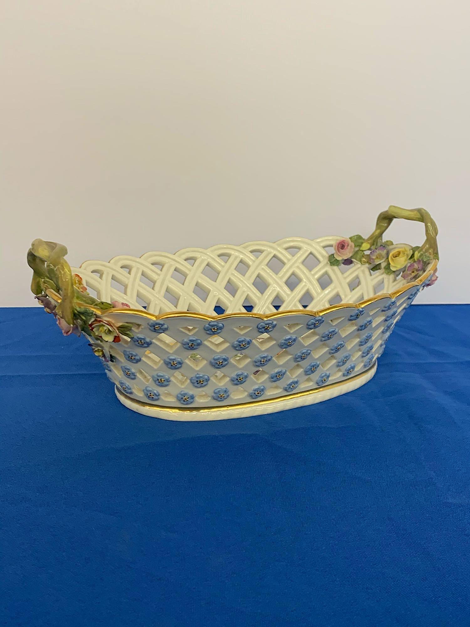 Meissen Porcelain Basket (1 of 4)