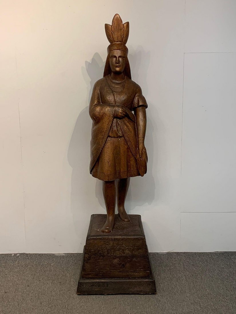 Cigar Store Indian Princess (1 of 6)