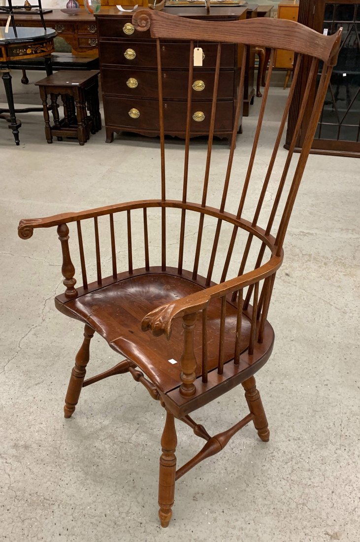 Contemporary Comb Back Windsor Armchair (1 of 4)
