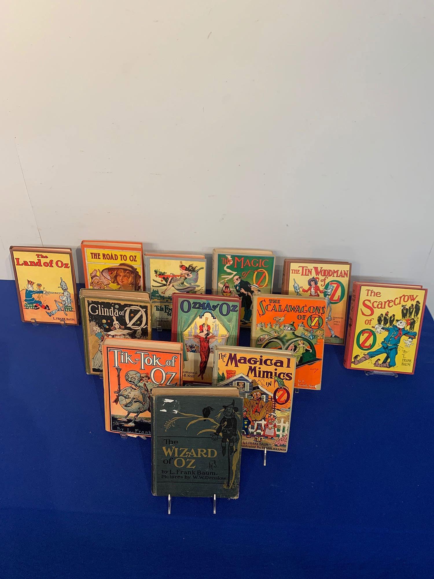 Twelve OZ Books by L. Frank Baum (1 of 3)