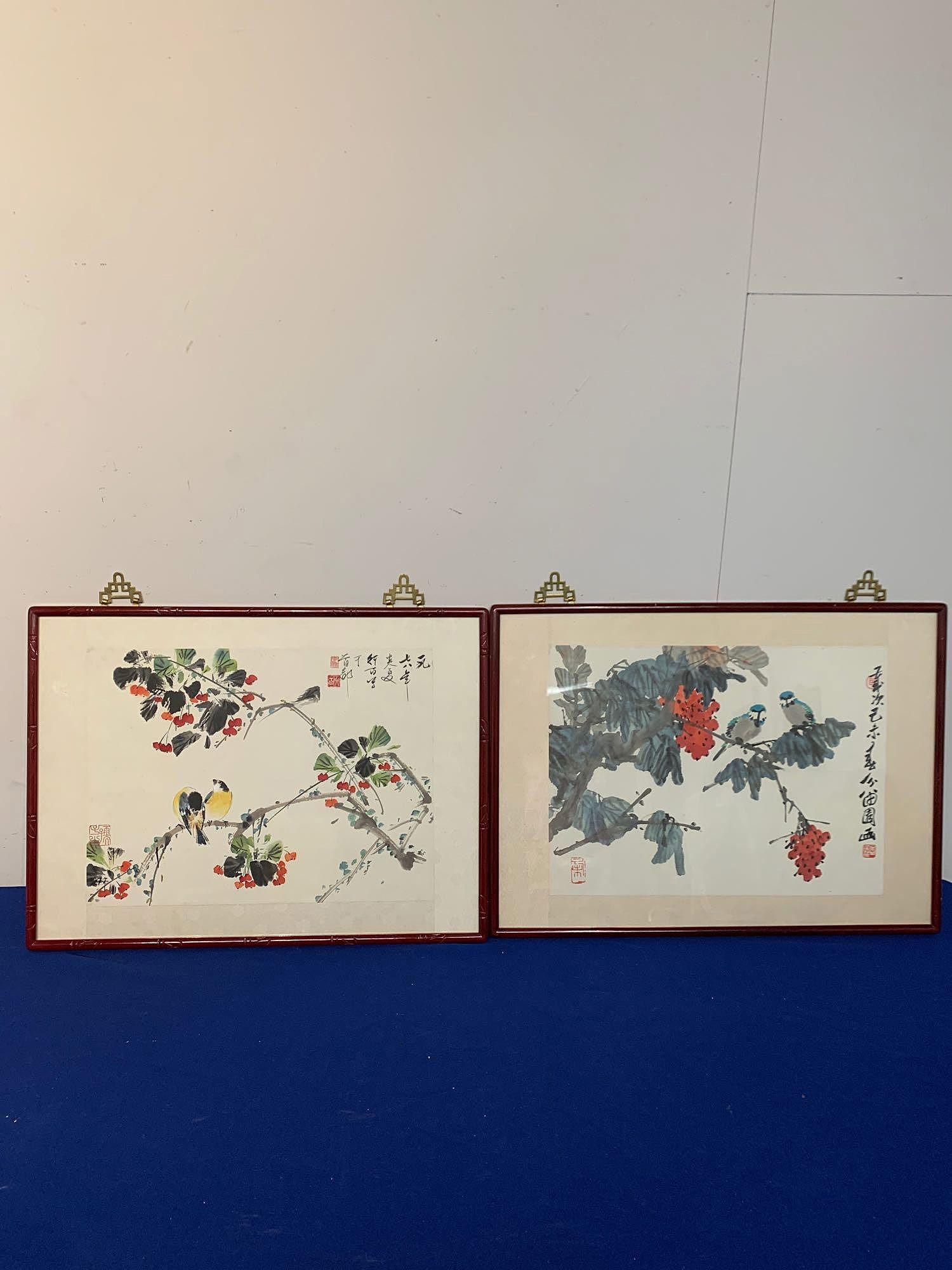 Two Chinese School Watercolors (1 of 8)