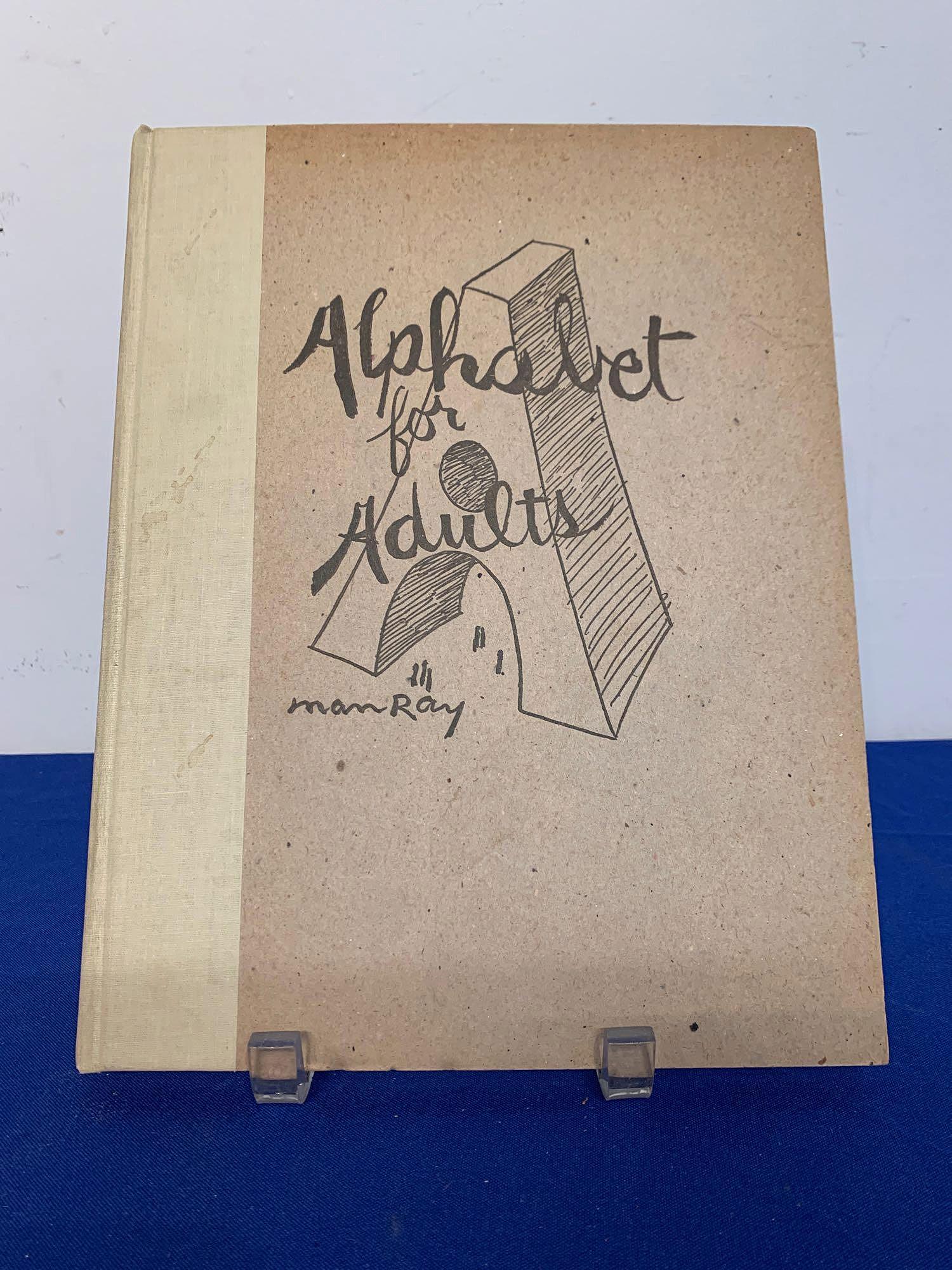 Man Ray, First Ed. Book: Alphabet for Adults (1 of 4)