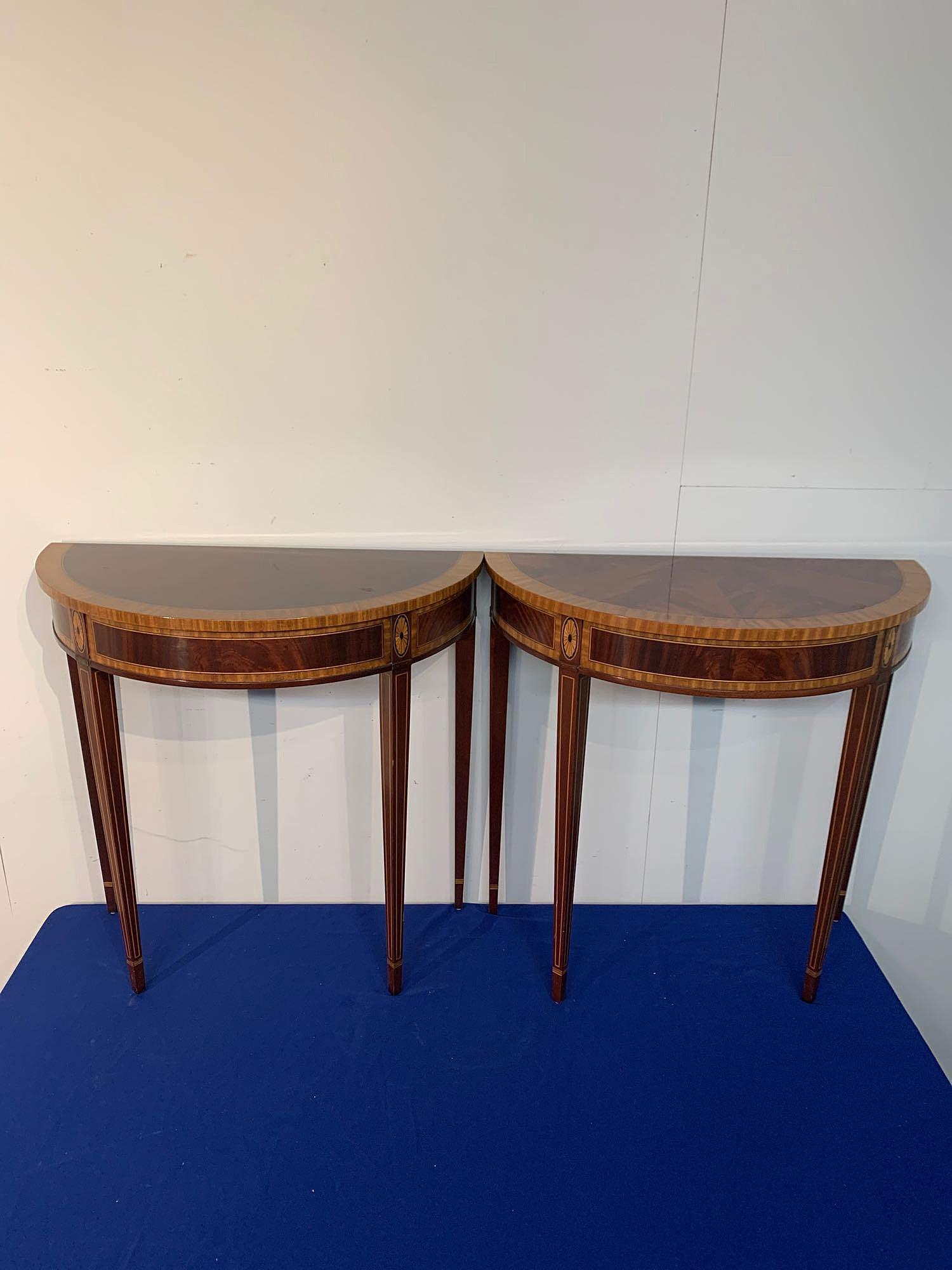 Pair of Councill Craftsmen Mahogany Hall Stands (1 of 5)