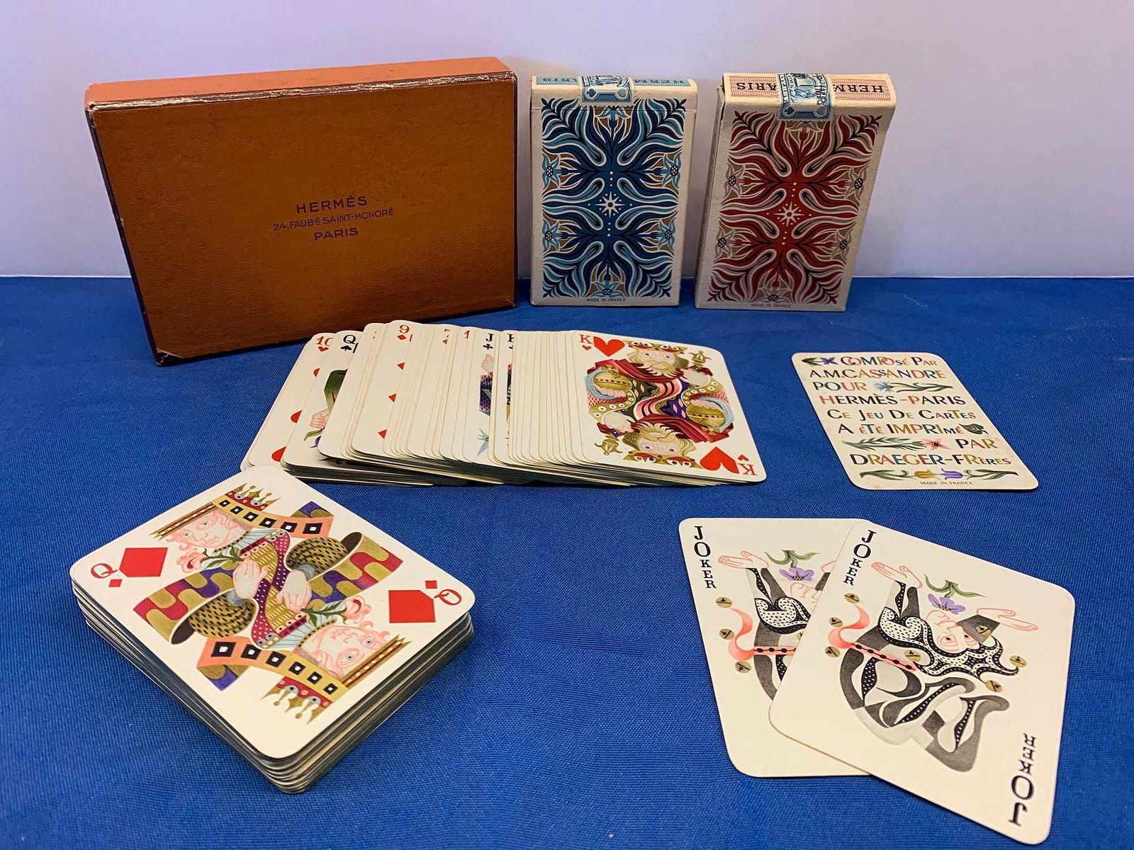 Vintage Set Of Hermes Playing Cards (1 of 4)