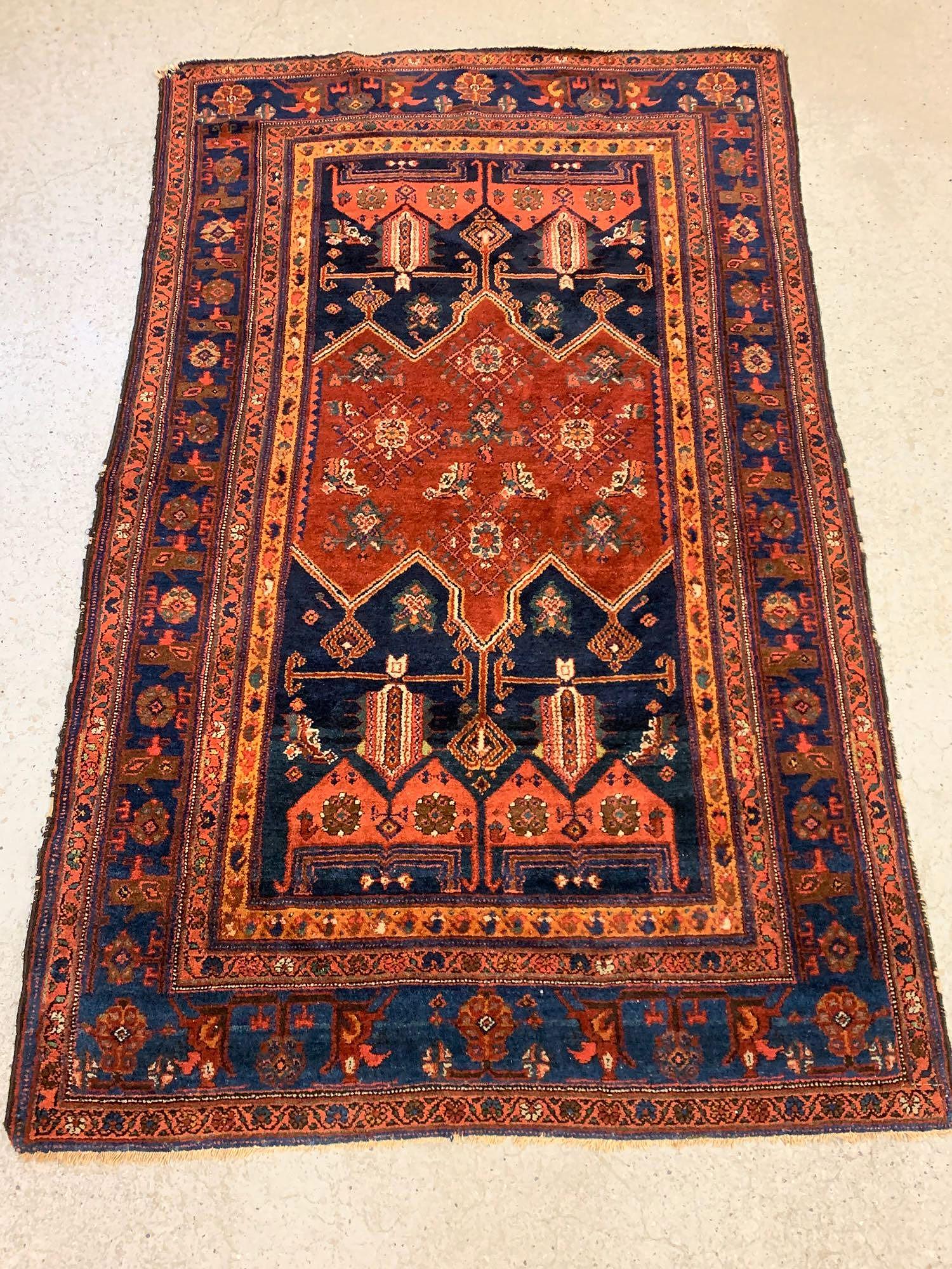 Turkish Area Carpet, 6ft 4in x 3ft 11in (1 of 4)