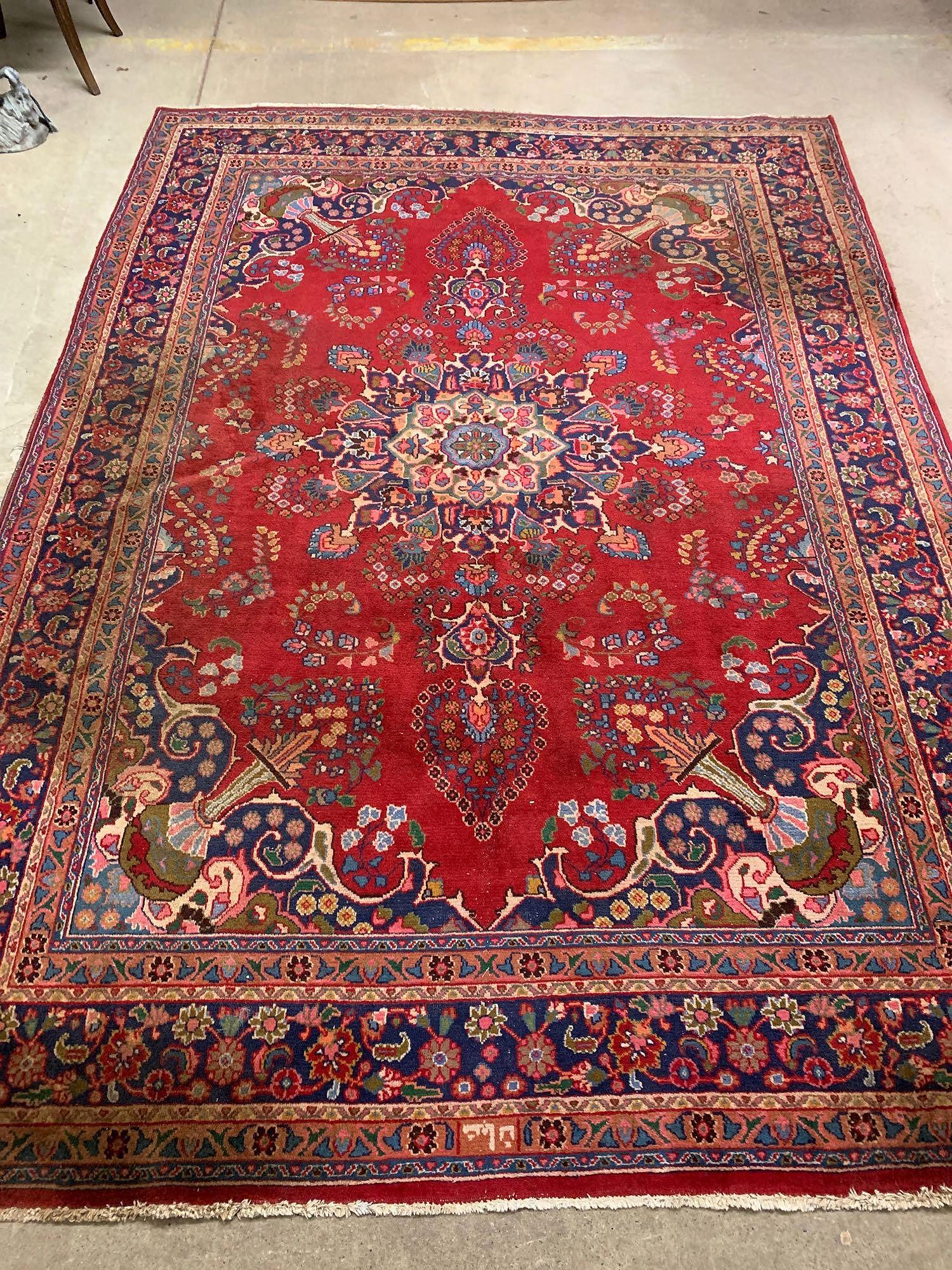 Persian Room Size Carpet, 8ft x 11ft 2in (1 of 5)