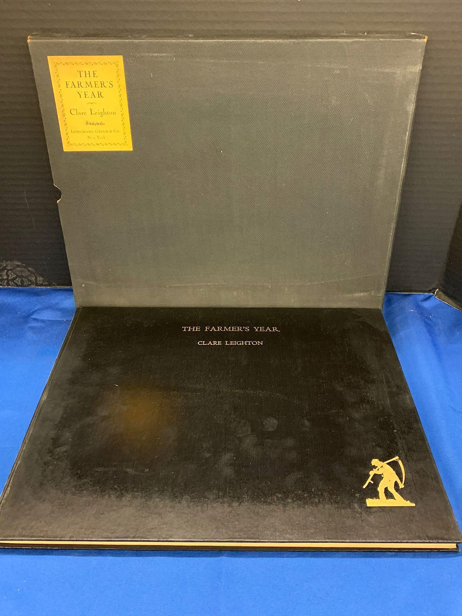 First Ed. The Farmer's Year, by Clare Leighton (1 of 7)