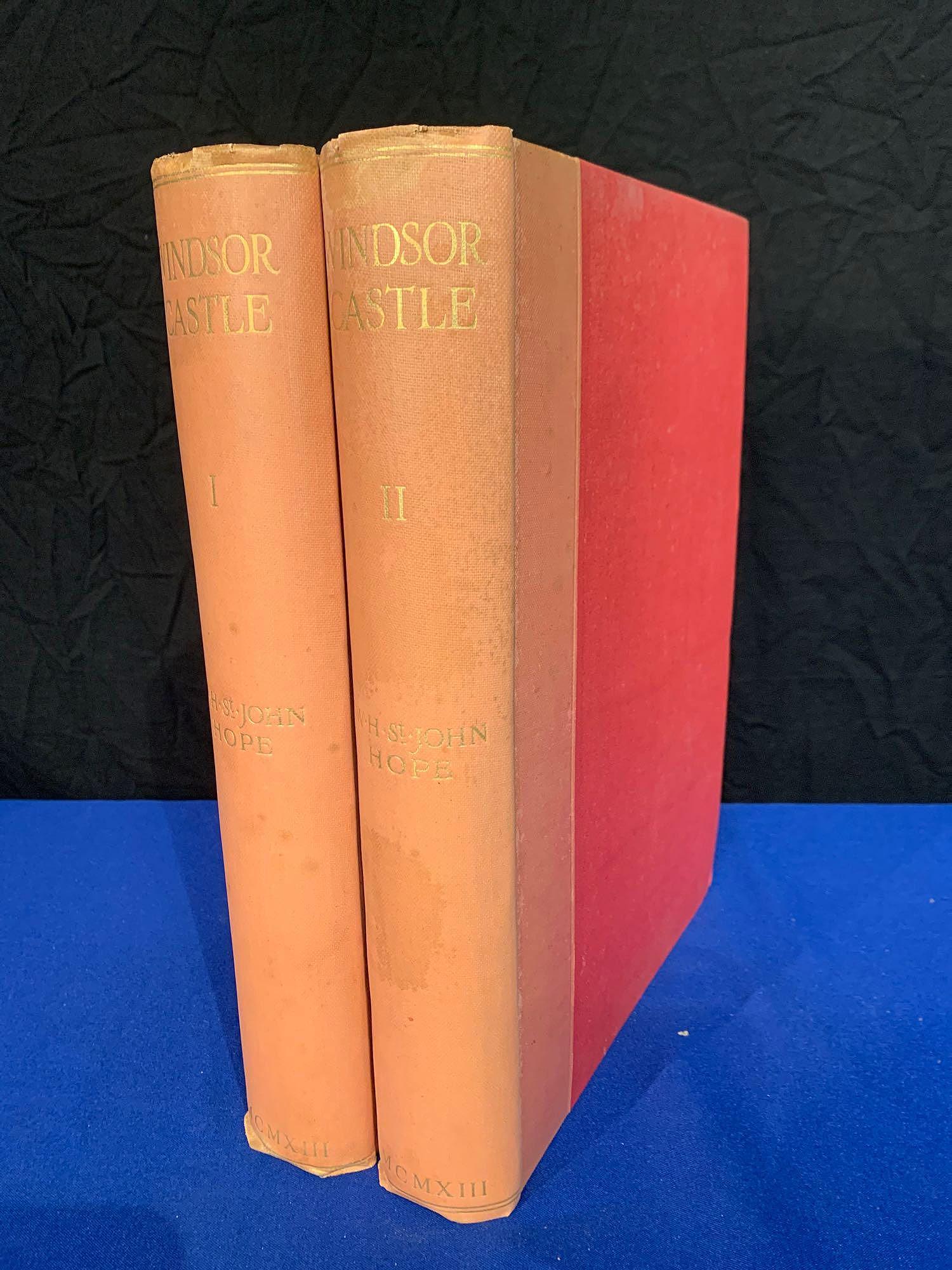 Two Vols. Windsor Castle, 1913 Ltd. Edition (1 of 7)