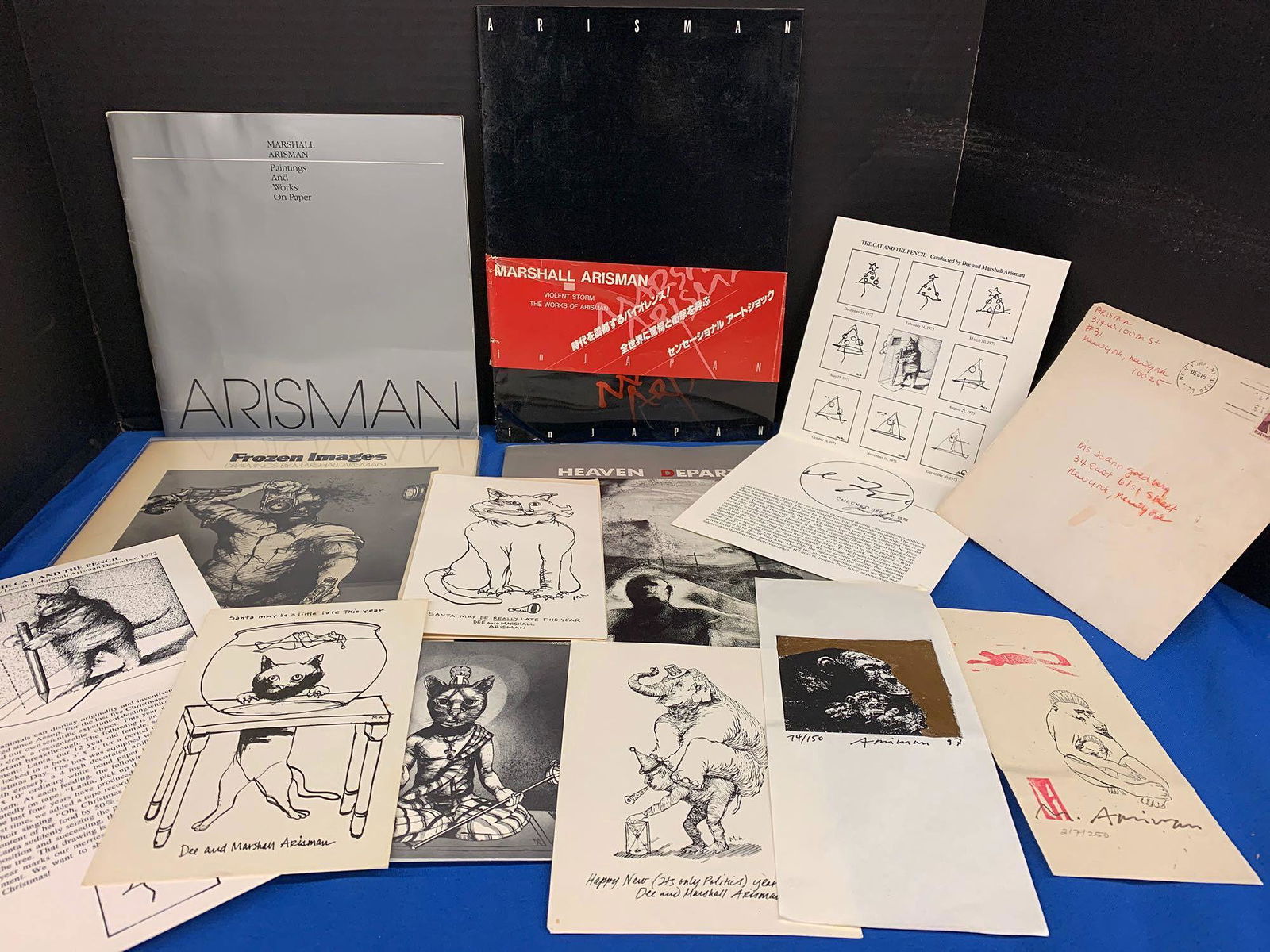 Marshall Arisman Ephemera Grouping (1 of 7)
