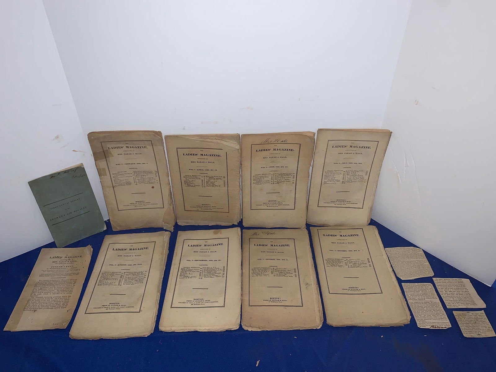 Sarah J Hale Ladies' Magazines, Seaman's Aid (1 of 16)