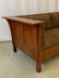 Contemporary Stickley Oak Prairie Settle - 2